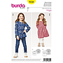 Patron Burda Kids 9350 Blusa y Vestido