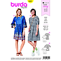 Patron Burda 6401 Robe