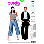 Patrón Burda 6436 Pantalón