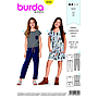 Patron Burda  Kids 9345 Combinaison