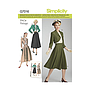 Patron Simplicity 8462 Ensemble vintage femme