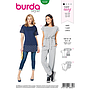 Patrón Burda 6330 - Blusa para mujeres del 34 al 46