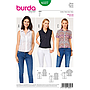 Patron Burda 6527 Blusa