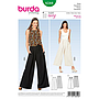 Patron Burda 6544 Pantalones anchos