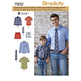 Patron Simplicity S7932.A Camisa para Niño o Hombre