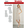 Patrón Simplicity 7950.AA Vestido Mujer