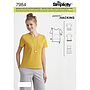 Patron Simplicity 8376 Tee-Shirt femme