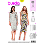 Patron Burda 6423 Robe