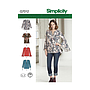 Patron Simplicity 7012  Blusa