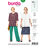 Patron Burda 6307 - Blouse pour femmes de 48 à 62