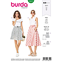 Patrón Burda 6319 - Falda para mujeres del 34 al 44