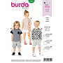 Patron Burda 9322 - Tee-Shirt pour garçons de 3 à 8 ans