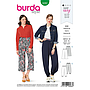 Patron Burda 6283 Pantalon bouffant pour femmes de 36 à 46