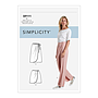 Patron Simplicity 9111 Pantalon femme portefeuille ou short & jupe - du 34 au 52