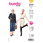 Patron Burda 6078 - Robe blazer et veste – croisée avec revers du 36 au 46