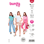 Patron Burda 6010 - Tee- shirts basiques avec variations du 36 au 46 (FR)