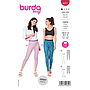 Patron Burda 6011 - Legging sport avec variations de longueurs du 36 au 46 (FR)