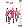 Patron Burda 6024 - Vestes sportives style chemises canadiennes du 36 au 46 (FR)