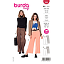 Patron Burda 5969 - Pantalon avec coulisse dos élastique, jambes amples du 36 au 46 (FR)