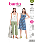 Patron Burda 5922 - Top et robes à bretelles du 34 au 44 (FR)