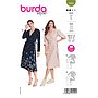 Patron Burda 5933 - Robes portefeuille du 34 au 44 (FR)