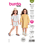 Patron Burda 9242 - Robes amples dans un jersey moelleux du 46 au 56 (FR)