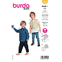 Patron Burda 9248 -  Chemise classique et un gilet du 36 au 46 (FR)