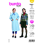 Patron Burda 5860-Veste & manteau