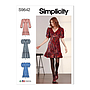 Patron Simplicity 9642 - Robe du 32 au 48 (FR)