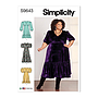 Patron Simplicity 9643 - Robe