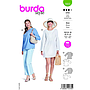 Patron Burda 5822 - Blouse rétro-chic du 36 au 48 FR