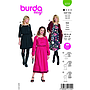 Patron Burda 5772 - Robes de fête ou décontractée