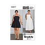 Patron Simplicity 9917 - Robe avec ceinture
