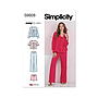 Patron Simplicity 9928 - Haut, pantalon et short