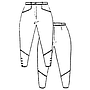 Patron Frégoli N°520 Pantalon Jodhpurs. Tailles : 38-44 - 38/40/42/4 - 