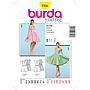 Patron Burda 7556 Robe