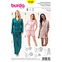 Patrón Burda 6742 Pijama y camisón