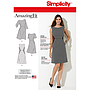 Patrón N°7803.AA Simplicity : Vestido