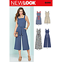 Patron New Look 6446 Robe et combi - pantalon